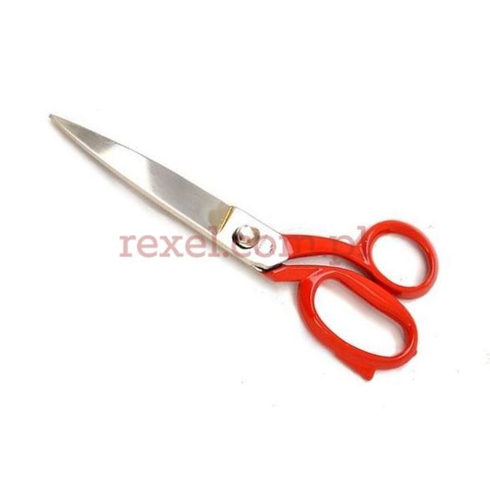 PREMAX 218207R 7"-18cm Nożyczki krawieckie, uniwersalne z czerwonymi uchwytami.