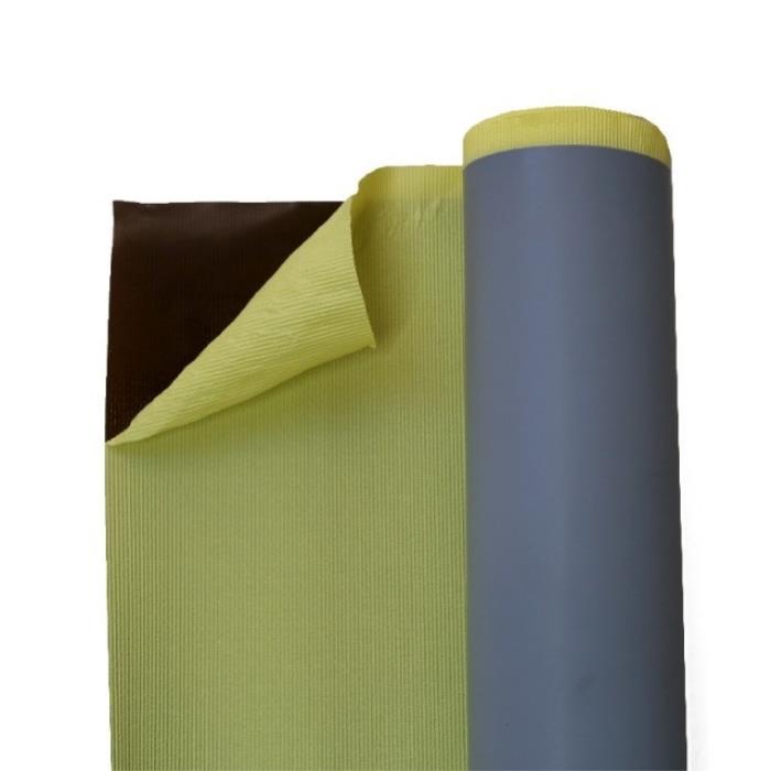 00034 Tkanina teflonowa szara z klejem gr.0,5mm - formatka szerokość 100mm x 1200mm