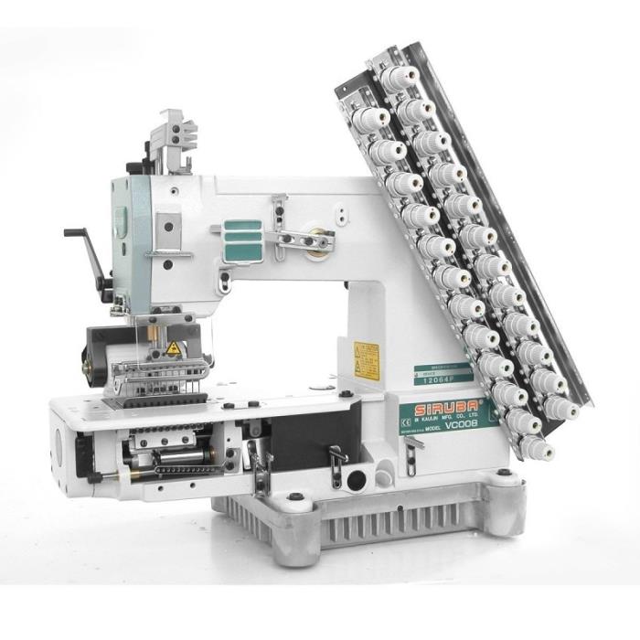 SIRUBA VC008-12064P Maszyna szwalnicza 12-igłowa łańcuszkowa