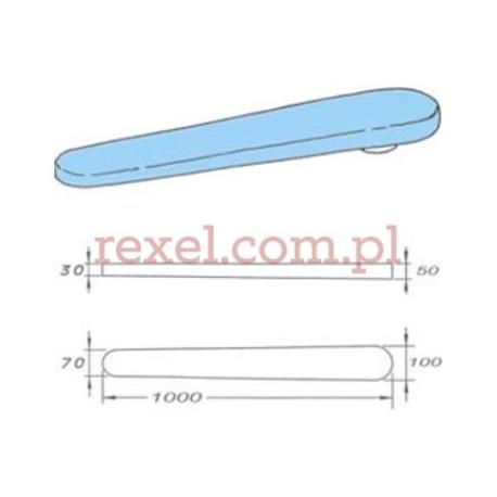 COMEL prasulec 1000 mm podgrzewany elektrycznie z pokrowcem