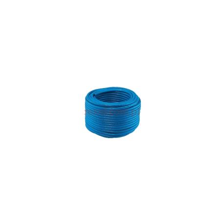 Wąż prosty PVC 9x14,5mm, niebieski RQSOFT, 50mb