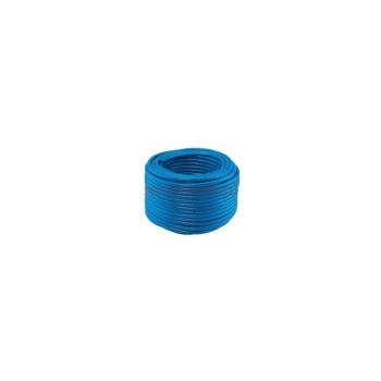 Wąż prosty PVC 6,3x11mm, niebieski RQSOFT, 50mb