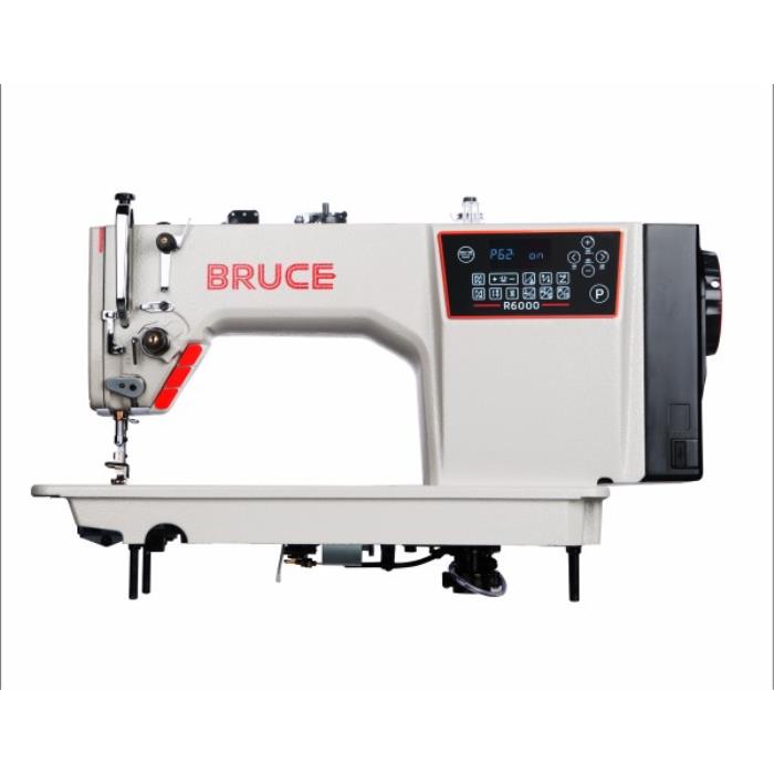 BRUCE R6000 Maszyna szwalnicza - stebnówka do materiałów lekkich i średnich, wydłużone ramię 305mm