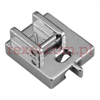 Metlalowa stopka szybkowymienna Matic z noskiem  do wszywania zamków krytych