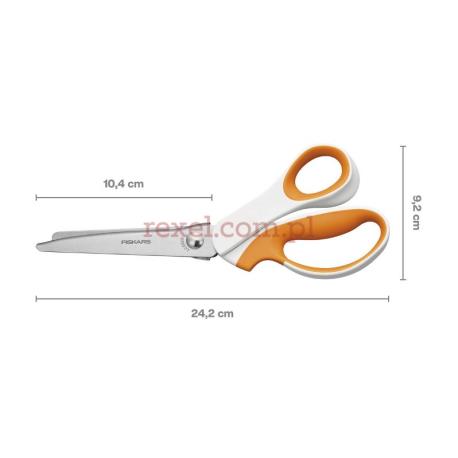 Nożyczki zig-zag (ząbkowane)- 24 cm Nożyczki zig-zag (ząbkowane)- 24 cm