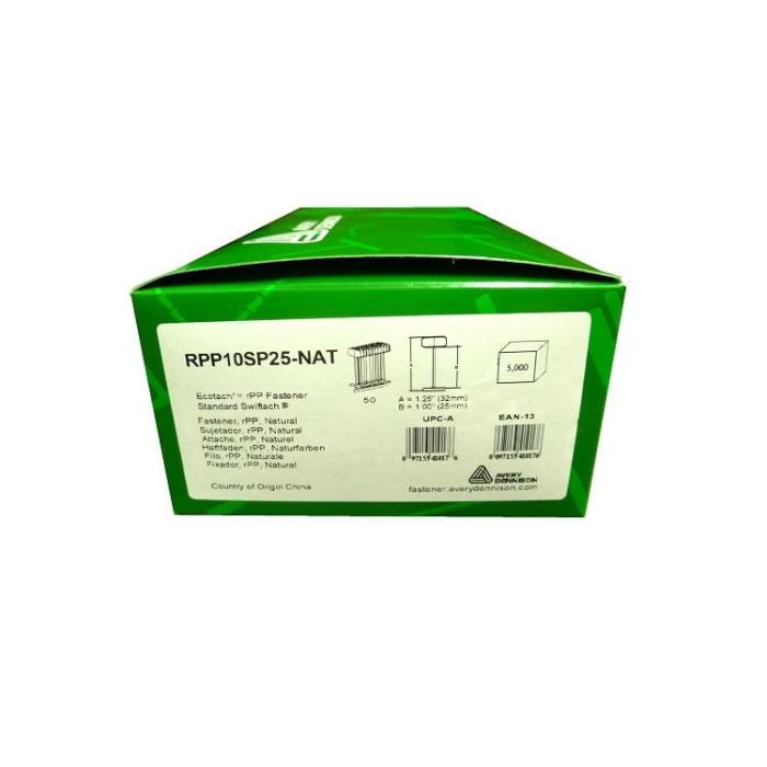 DENNISON S 25mm RPP10SP25 Zszywka do metkownicy Ecotach opk. 5000szt. 100% z recyklingu