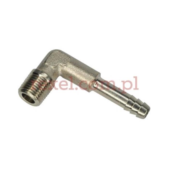 D0002 COMEL łącznik, kolanko stopa żelazka - przewód parowy 1/8"