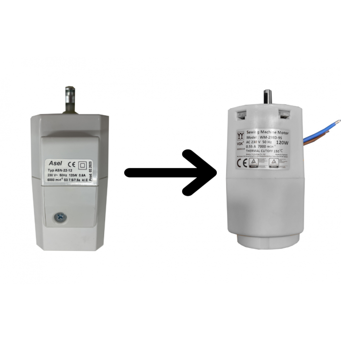 PROD/0002 Silnik napędu ostrza do odkrawacza OT-1/A