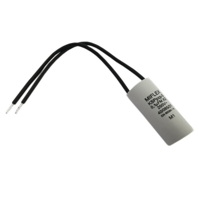 U-118/K Kondensator polipropylenowy  X2  100nF  250VAC  THT  ±20%