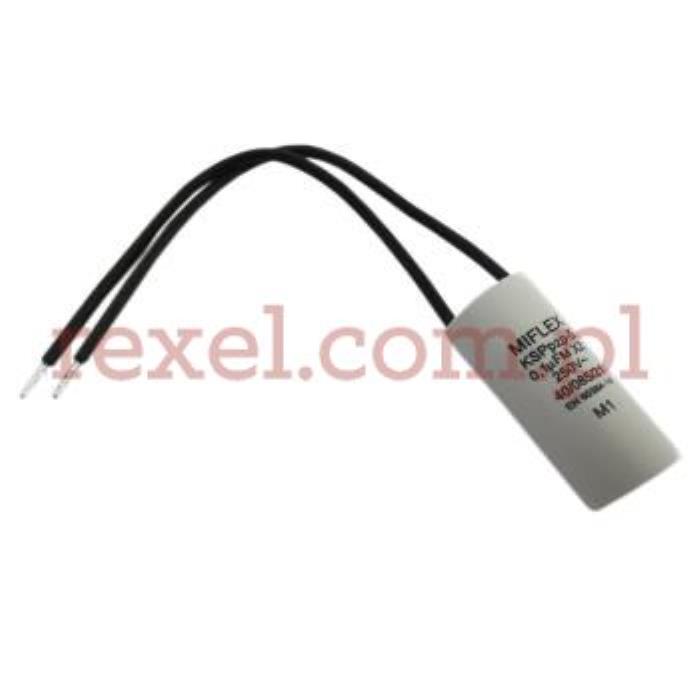 U-118/K Kondensator polipropylenowy  X2  100nF  250VAC  THT  ±20%