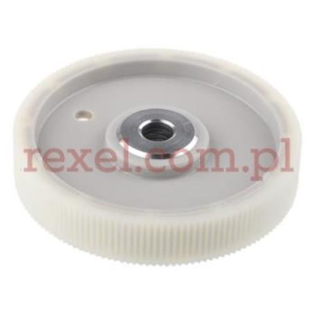 Koło pomiarowe 0,2m, tworzywo, żłopkowany Hytrel