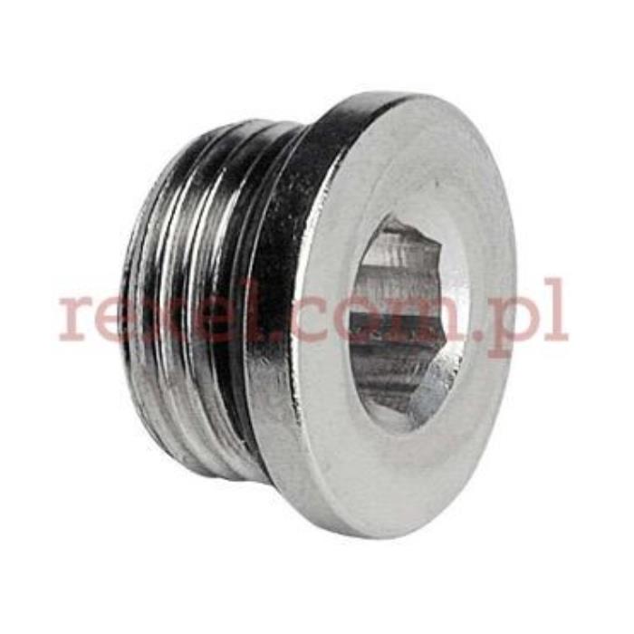 10714 Korek z o-ringiem 1/4" klucz imbus