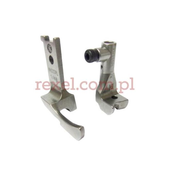 KH335PL-1/4" PFAFF 1245  komplet stopek do wszywania kedra